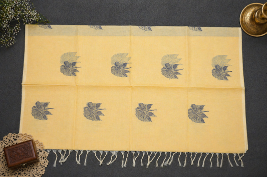 Handloom Cotton Saree in Rose Butta