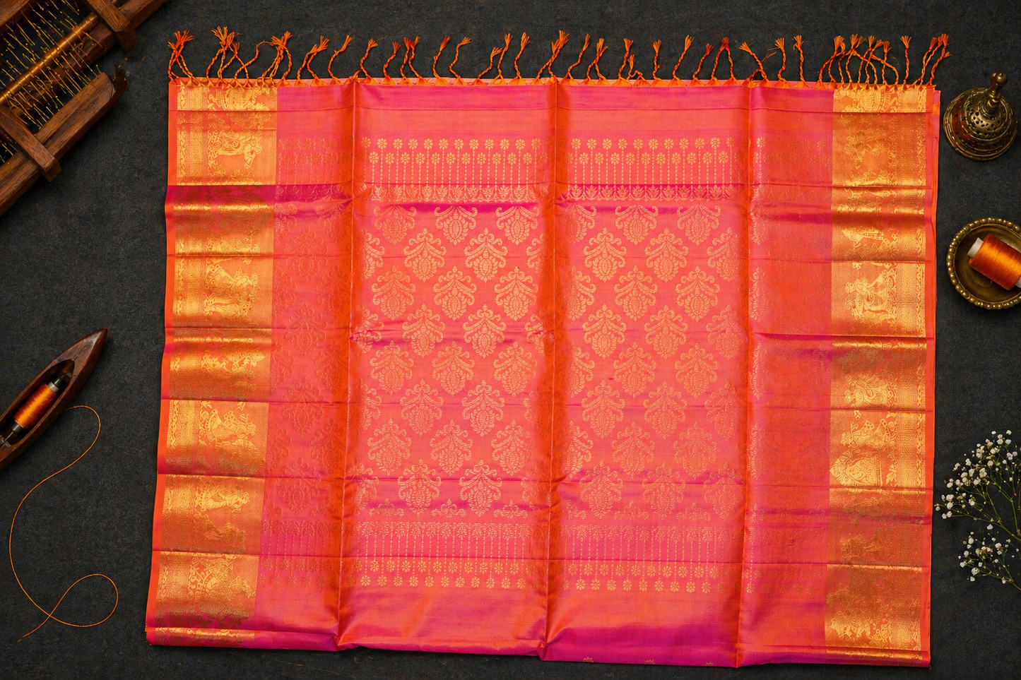 Pure Silk Bridal Saree